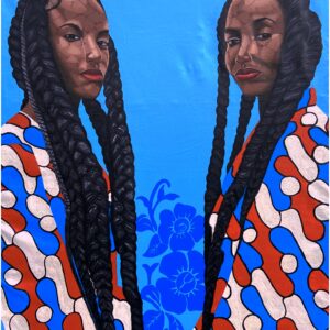 Sisterhood 2 (Love and Strength) - 21st Century, Contemporary, Figurative, Love, 2024