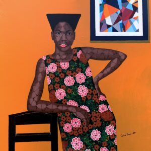 State of Mind - 21st Century, Contemporary, Figurative Portrait, Africa, Women, 2024